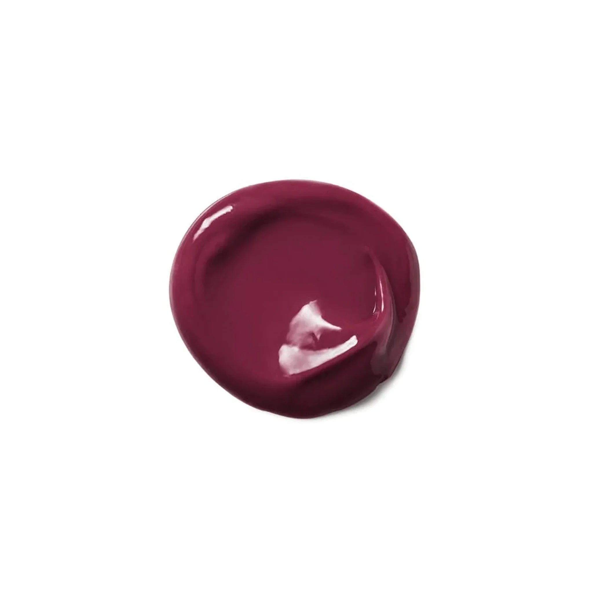 Circular blob of deep burgundy Moroccanoil Color Deposit Mask Rose Gold 200ml