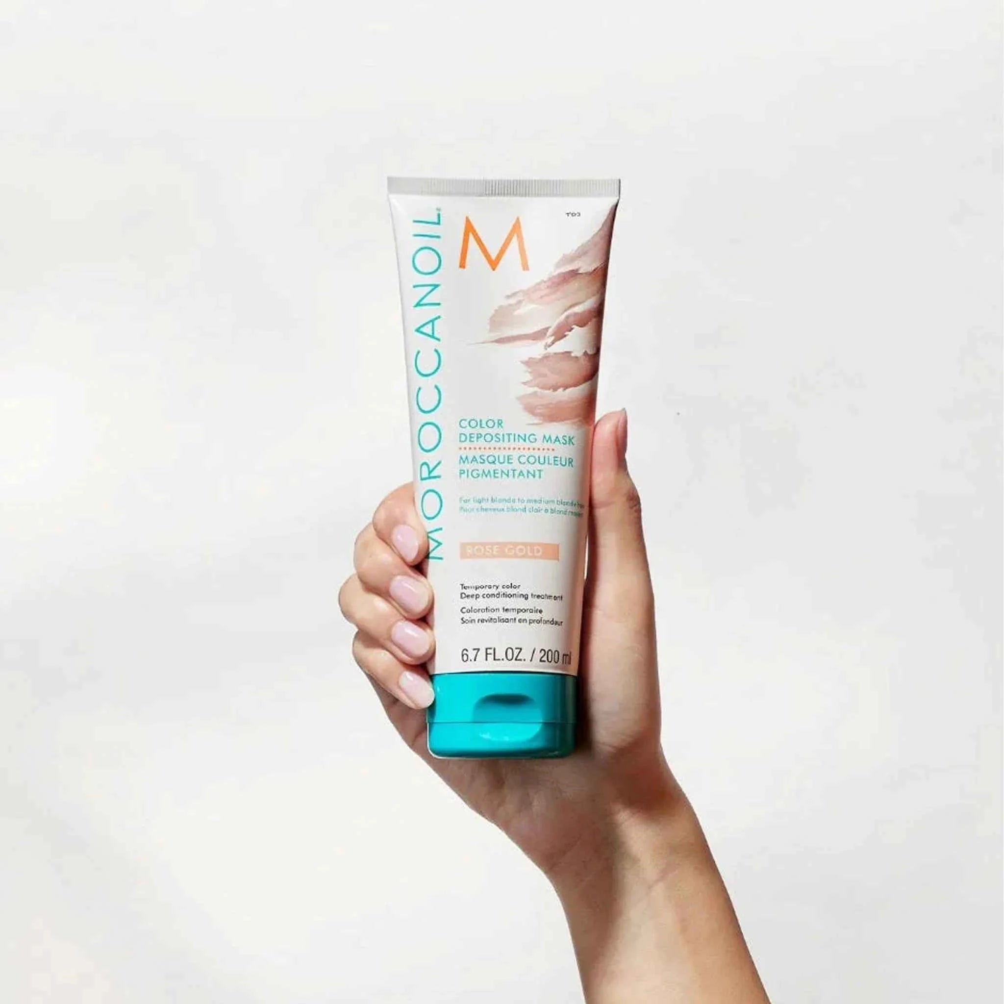 Moroccanoil Color Deposit Mask Rose Gold 200ml