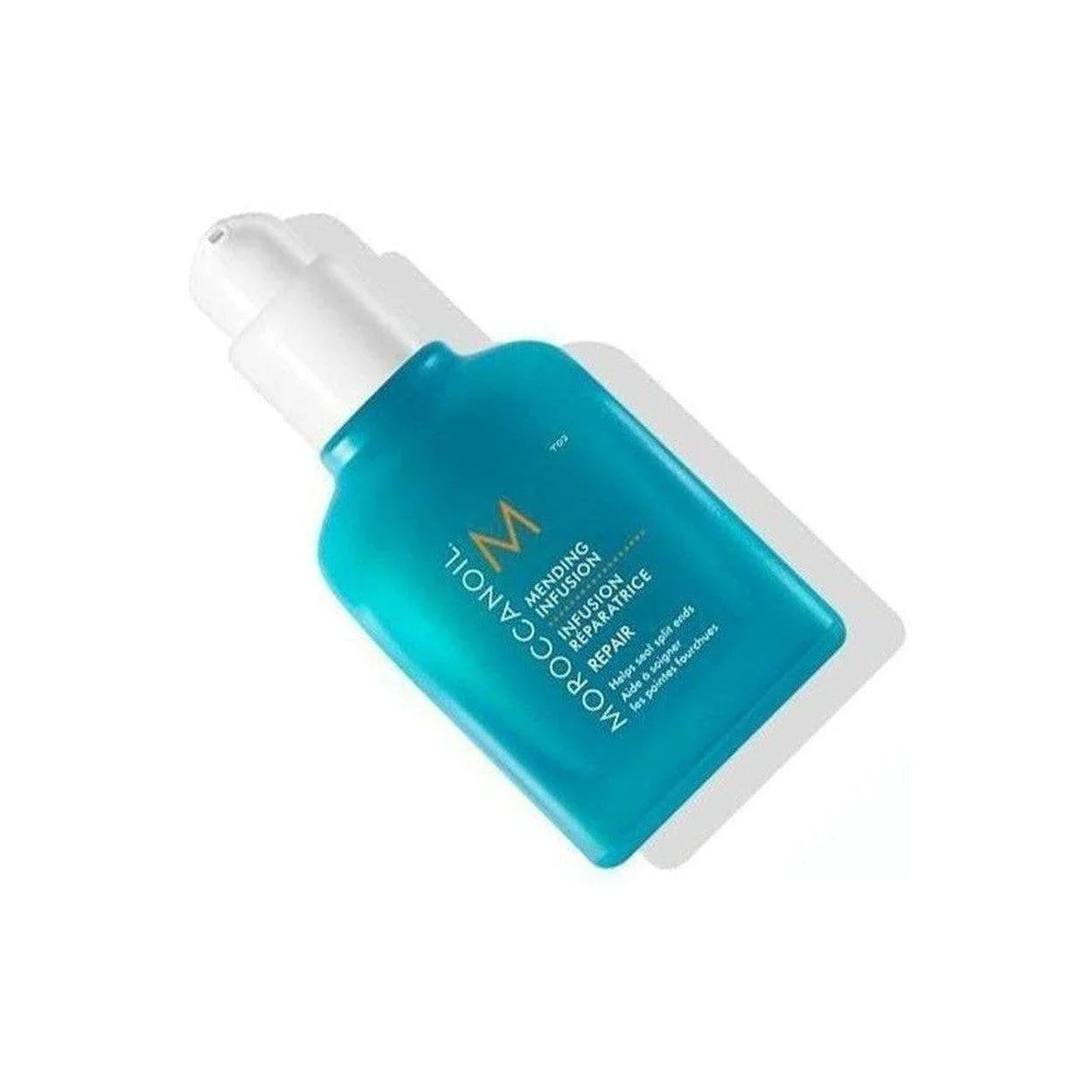 Moroccanoil Mending Infusion Styling Hair Serum rejuvenates hair, repairing split ends for a healthy, fresh look.