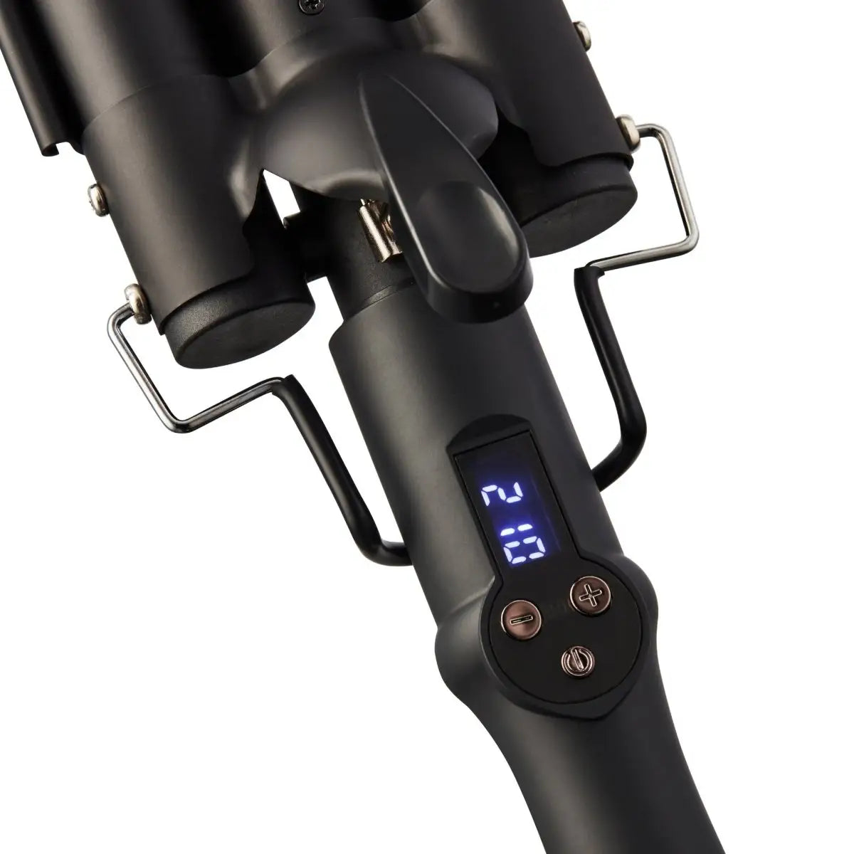 Moyoko Bombshell Beach Waver: Get Effortless Beach Waves. Hair Waver Styling Tool with Digital Display.