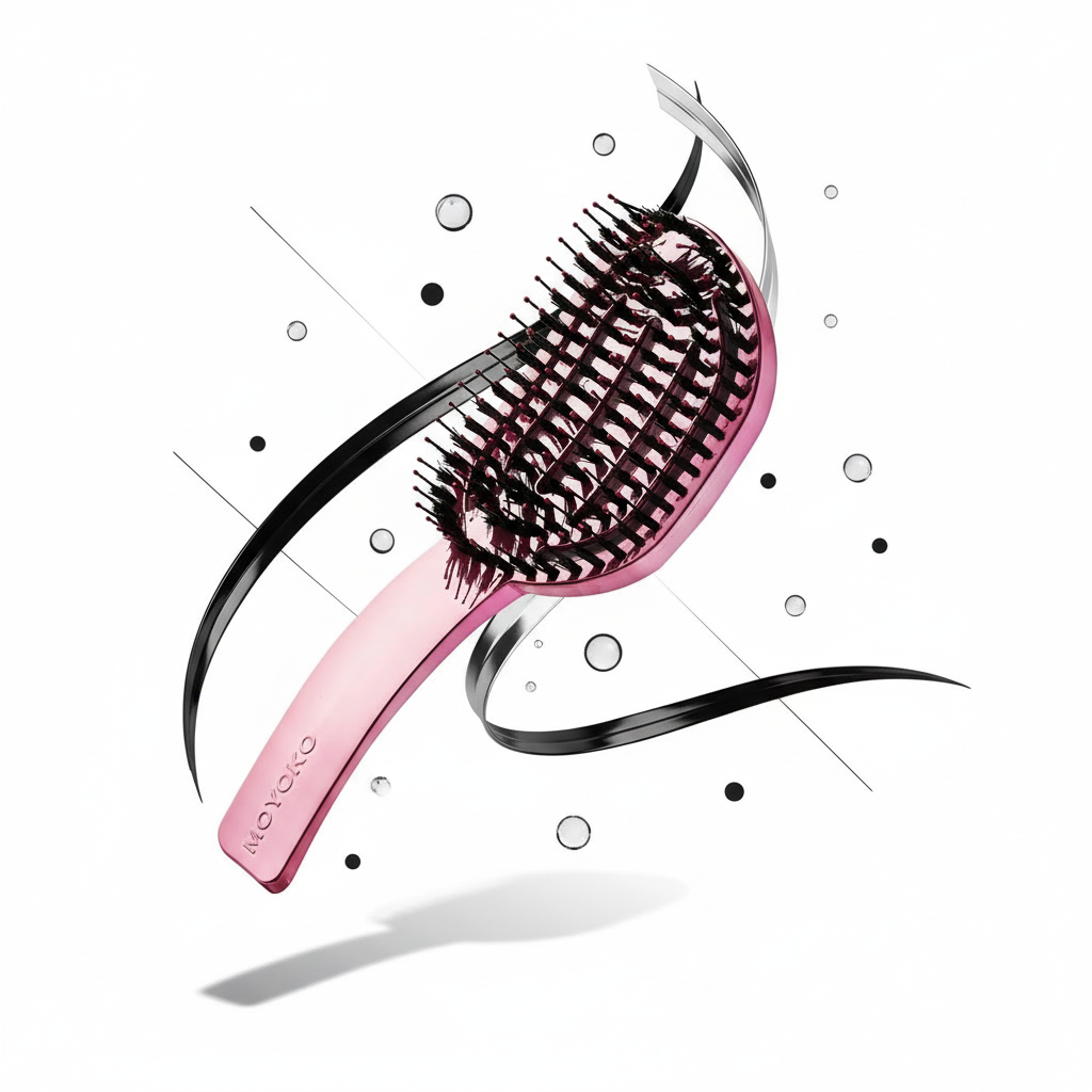 Moyoko Detangling Brush Still Life - Actual Product