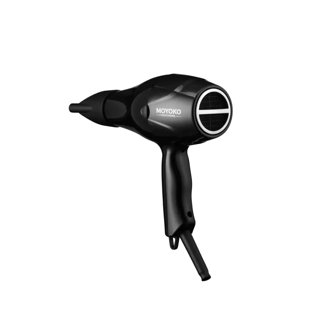 Moyoko E8 Black Hair Dryer: Professional, Fast Drying & Moisture Lock - Buy Now!