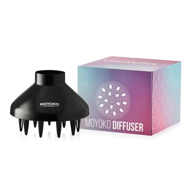 Moyoko Hair Dryer Diffuser: Curly Hair Attachment for Frizz Control & Enhanced Curls.