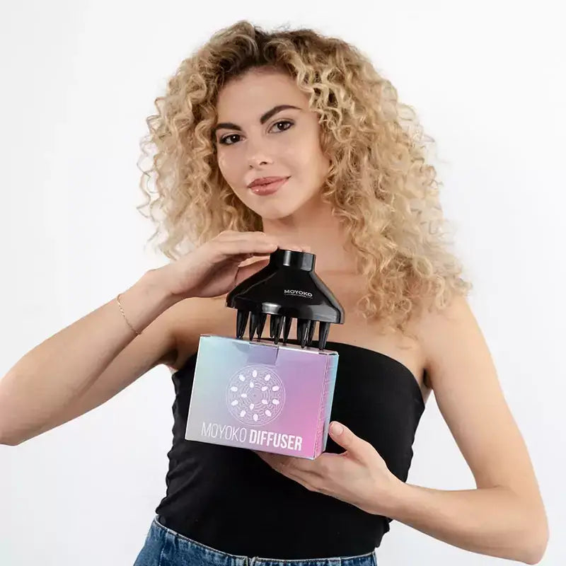 Moyoko Hair Diffuser: Style Curly Hair. Lightweight Design. Reduce Frizz and Enhance Natural Curls With Hair Dryer Diffuser.