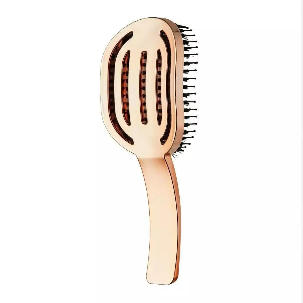 Moyoko Rose Gold Detangling Hair Brush: Get smooth, tangle-free hair with this stylish rose gold detangling brush.