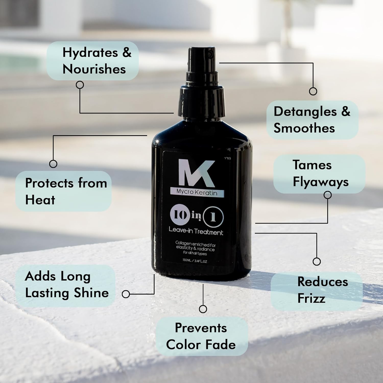 Mycro Keratin Kroma 10-in-1 Leave-In Treatment - 150ml