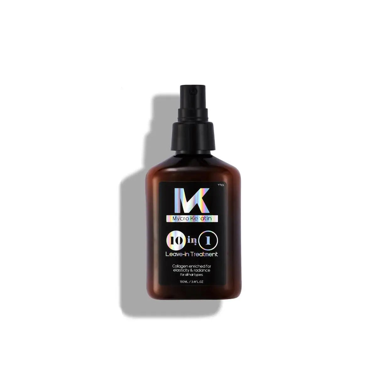 Mycro Keratin KROMA 10 in 1 Leave-in Treatment: Collagen enriched hair elasticity & radiance.