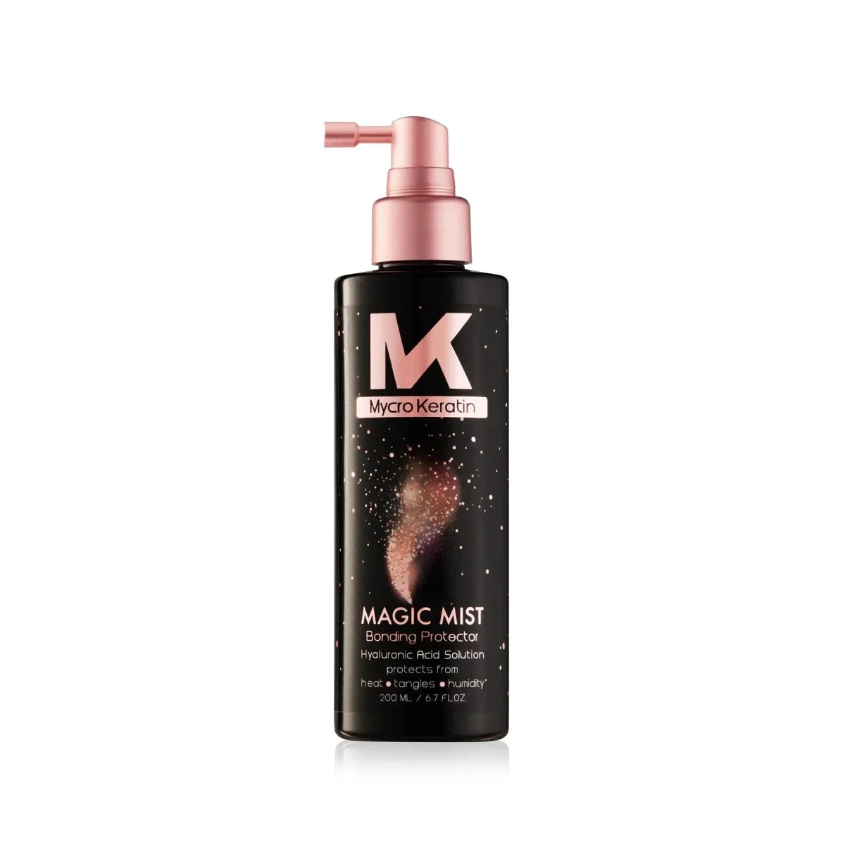 Mycro Keratin Magic Mist Bonding Protector 200ml offers intensive protection from heat and humidity for healthy hair.