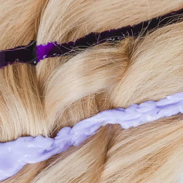 Blonde Hair Toner: Purple Treatment for Light Hair | Mycro Keratin