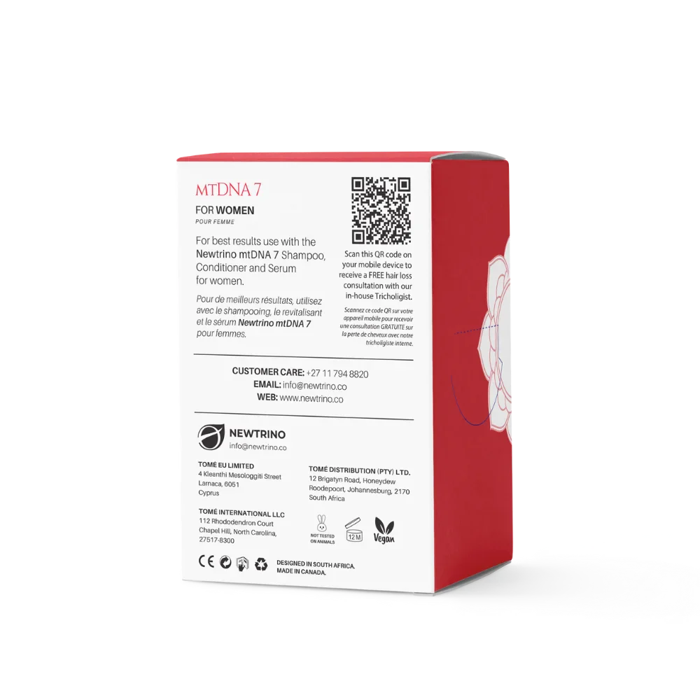 Newtrino mtDNA 7 Shampoo for Women: Revitalizing Hair Care Solution