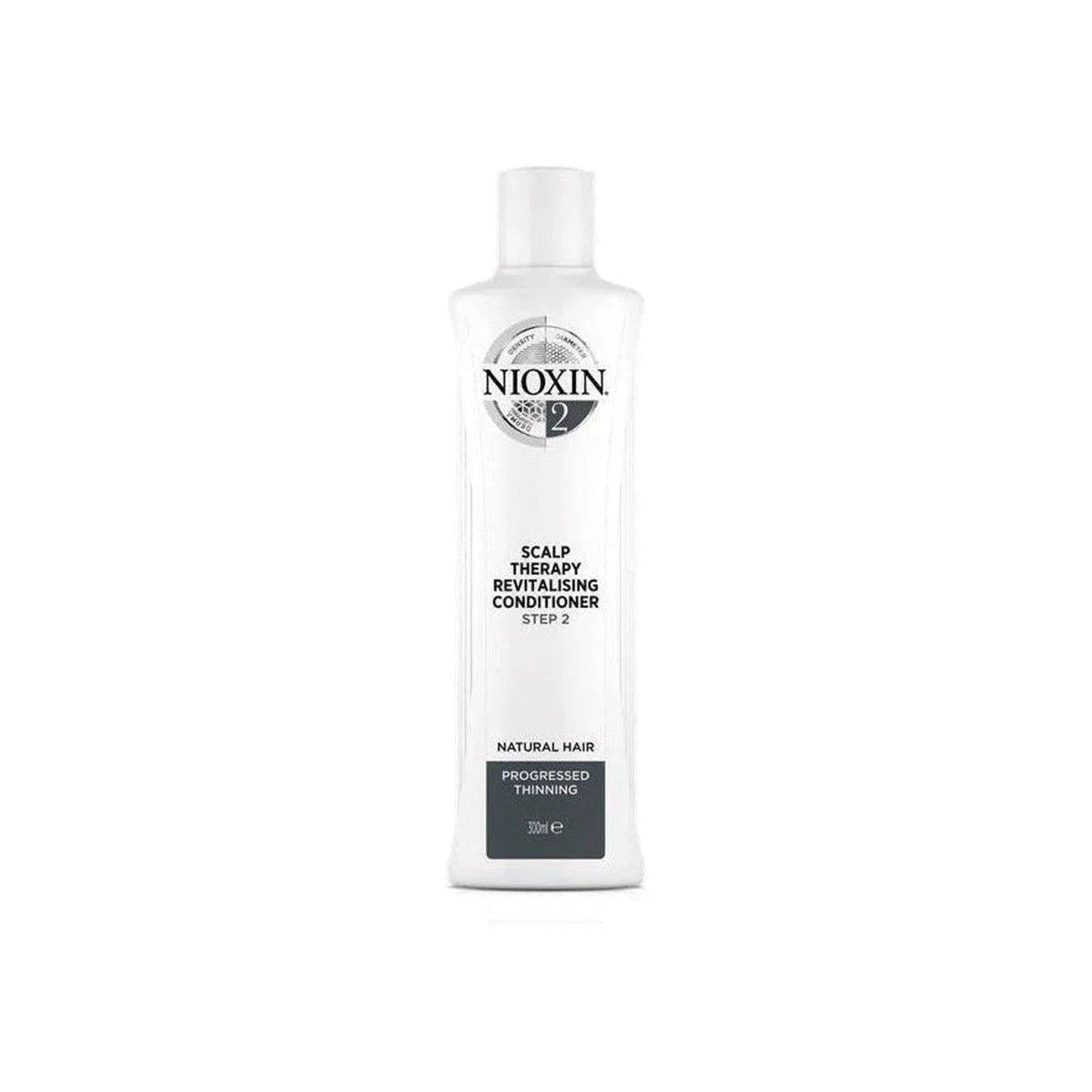 Nioxin System 2 Scalp Therapy Conditioner 300ml for Natural Hair with Progressive Thinning