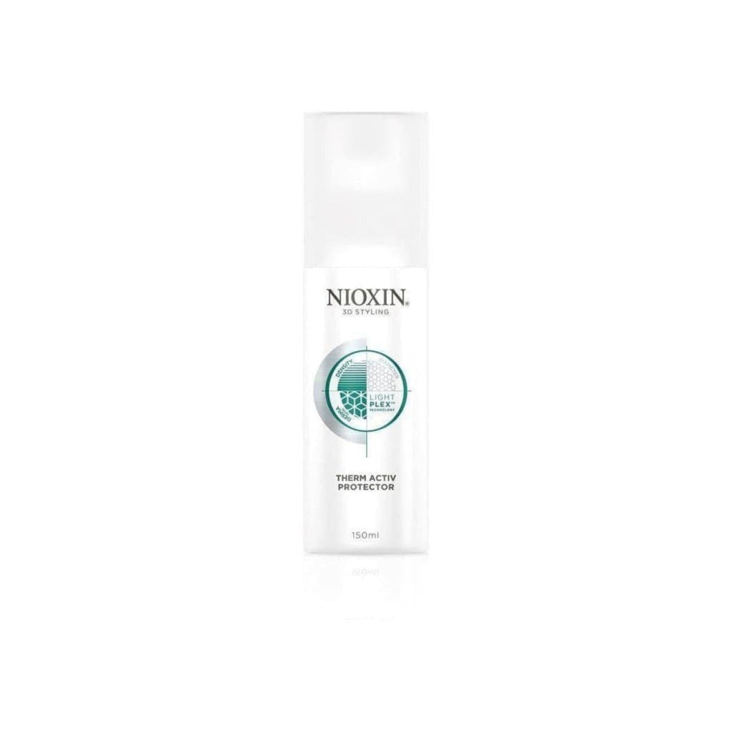 Nioxin Therm Activ Protect 150ml white bottle for advanced hair thermal protection