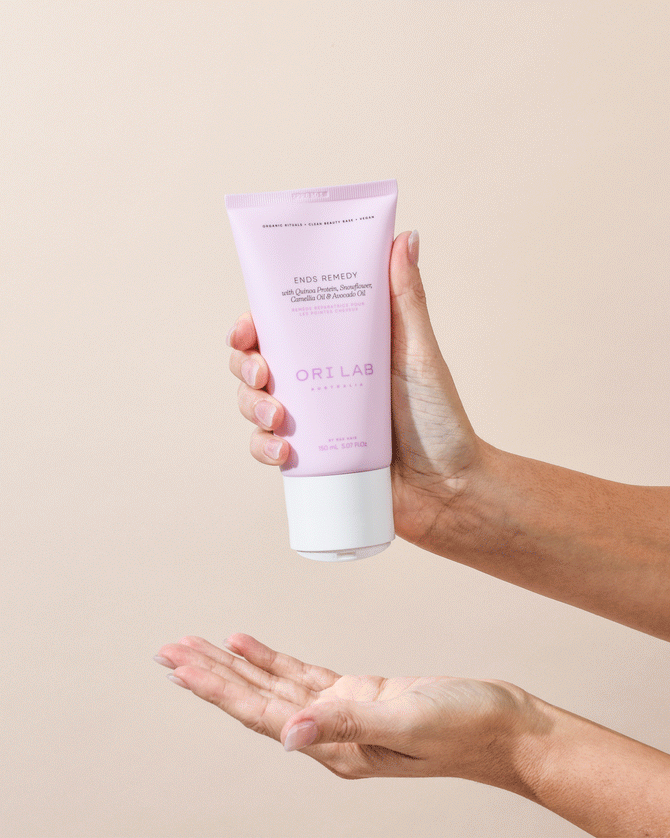 Image Data Error on ORI Lab Ends Remedy 150ml leave-in moisturiser for damaged hair