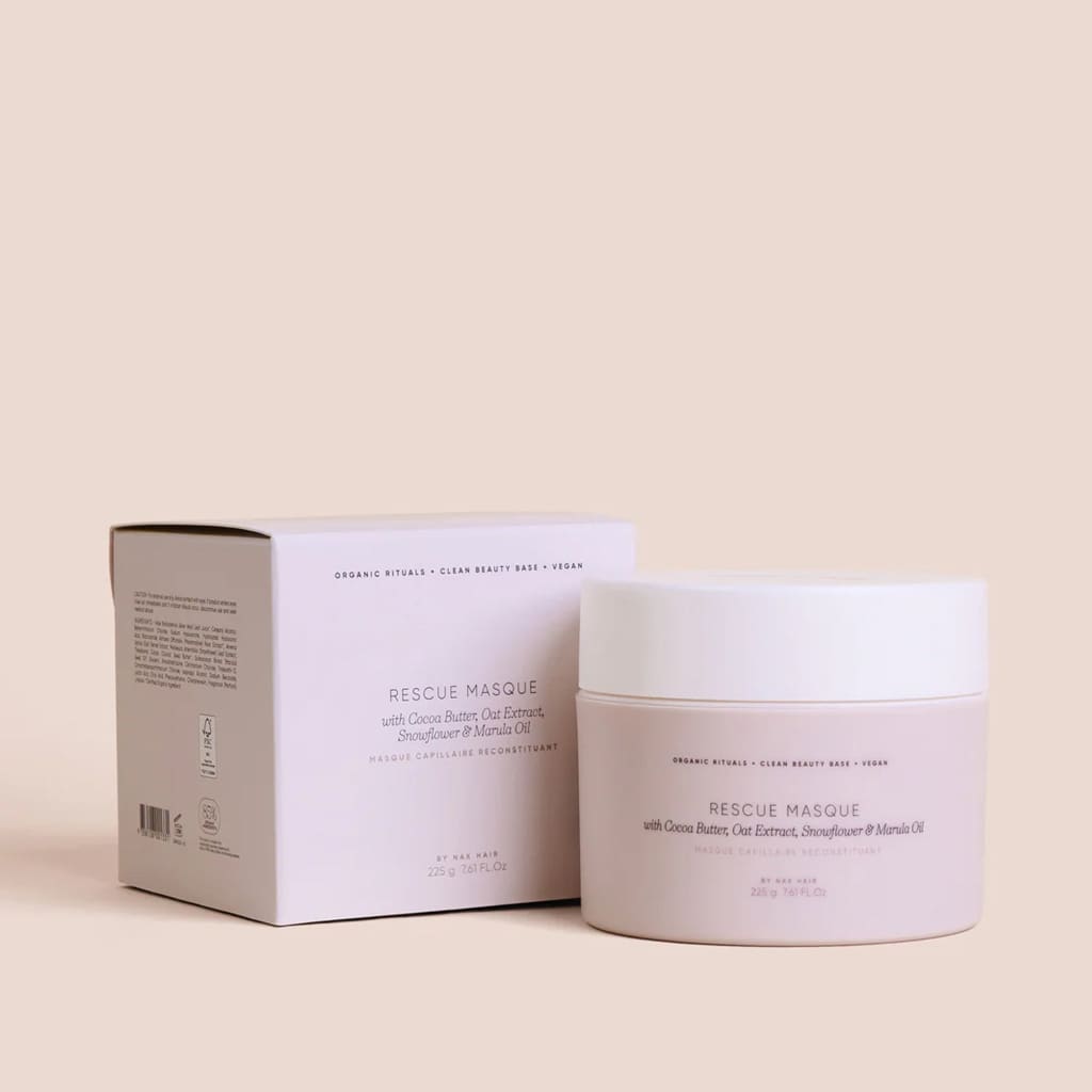 ORI Lab Rescue Masque Hair Mask: Vegan with Cocoa Butter & Oat Extract. Hair Care Treatment