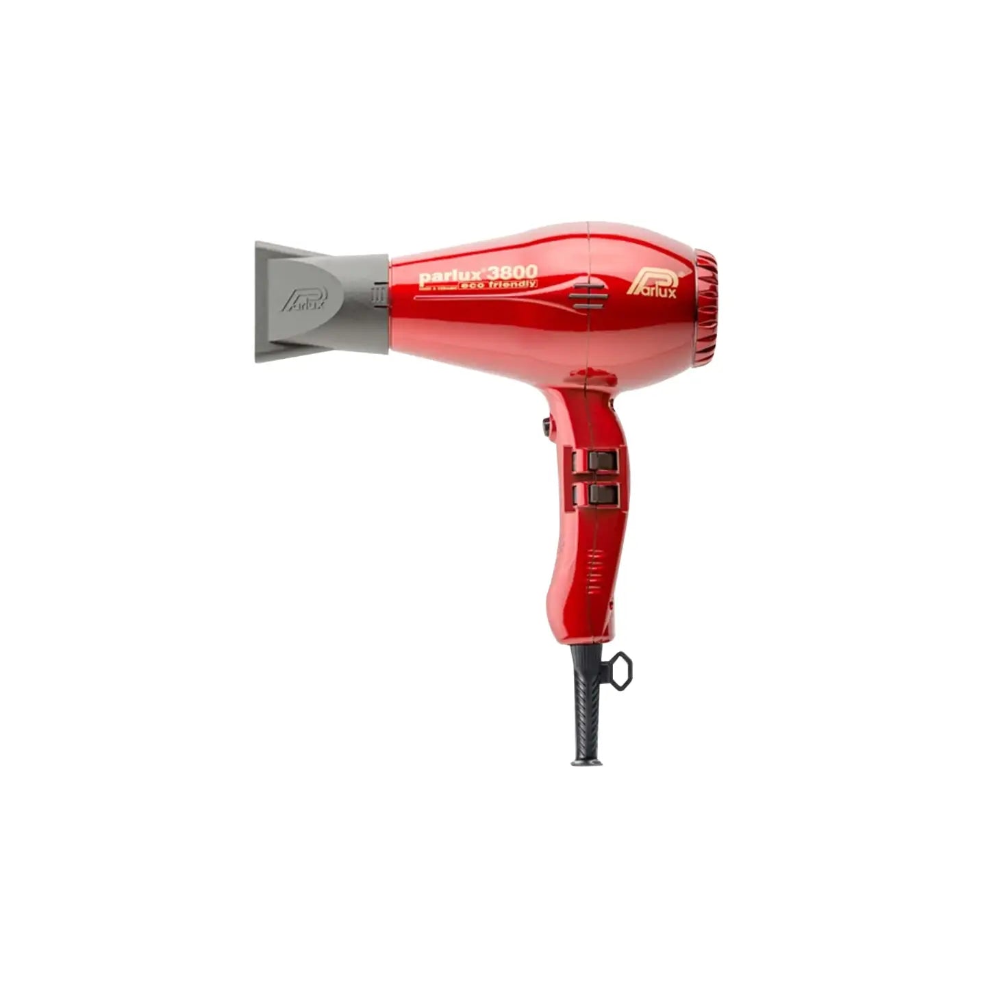 Parlux 3800 EcoFriendly Red Hair Dryer: Professional Hair Styling Tool