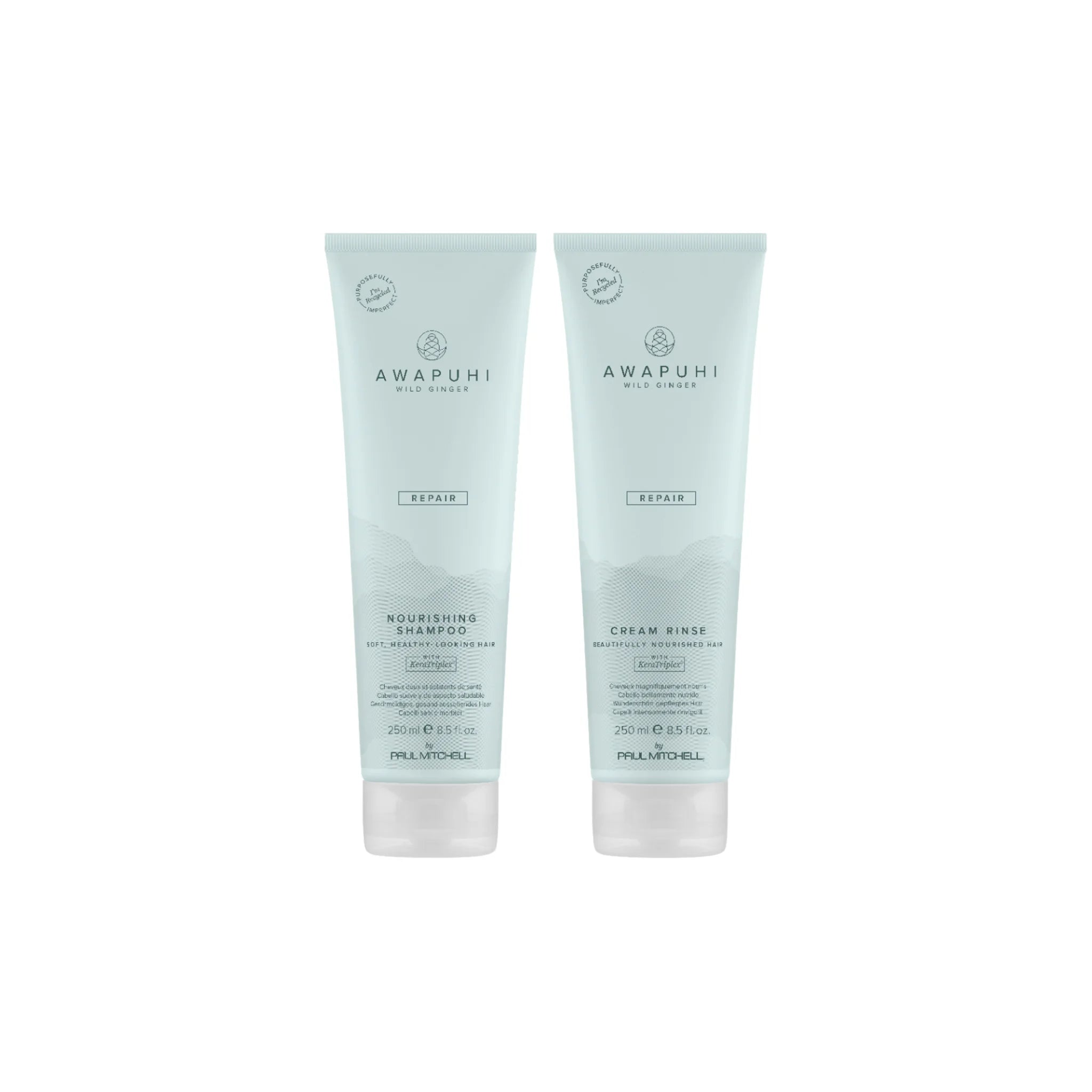 Paul Mitchell Awapuhi Repair: Nourishing Shampoo & Cream Rinse. Hair Repair & Hydration.