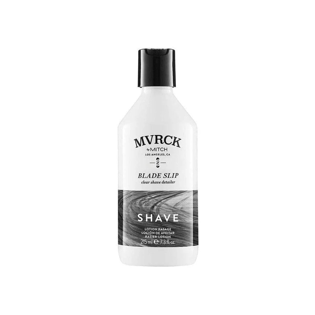 Paul Mitchell MVRCK Blade Slip 215ml white bottle with black cap shaving lotion