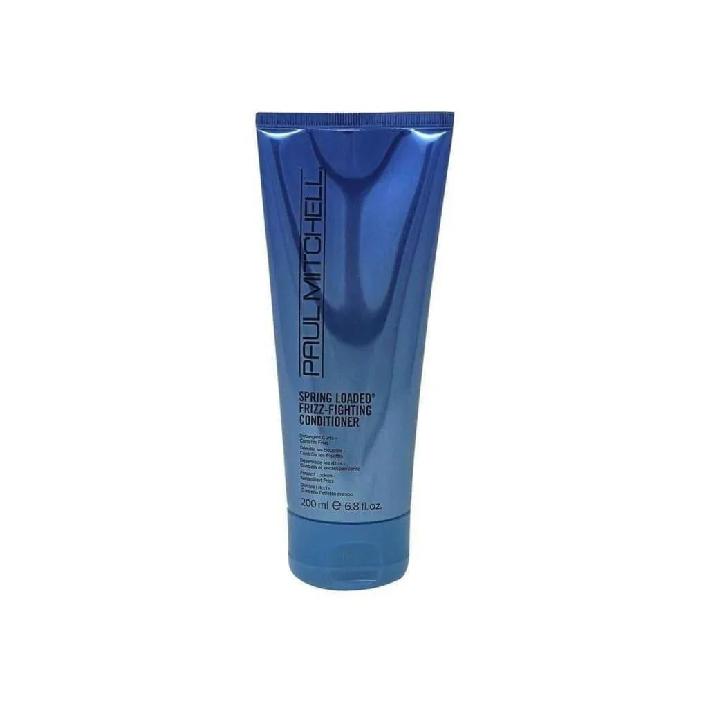 Blue tube of Paul Mitchell Spring Loaded Conditioner 200ml for frizz-fighting hair care
