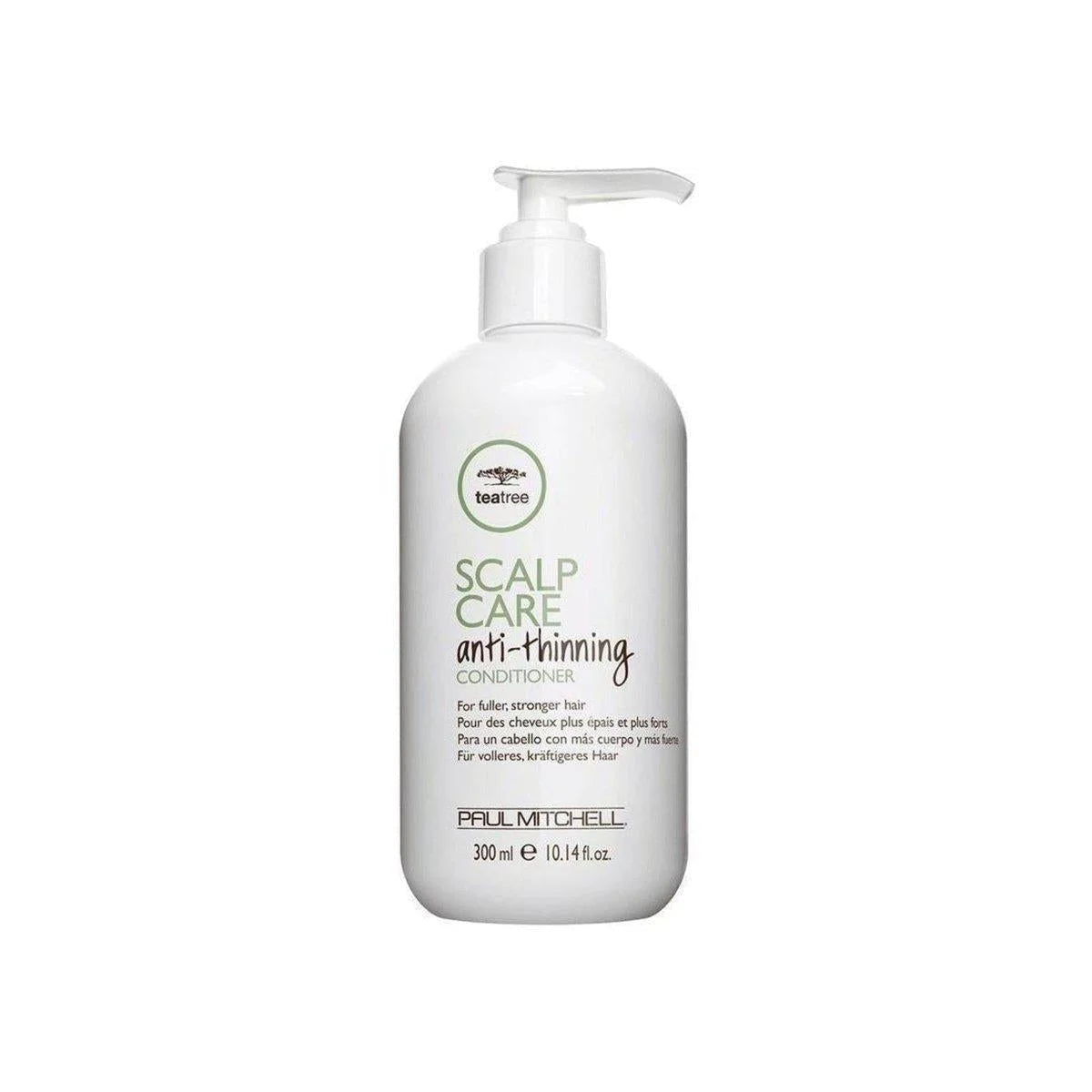 Paul Mitchell Tea Tree Scalp Care Anti-Thinning Conditioner 300ml with pump dispenser