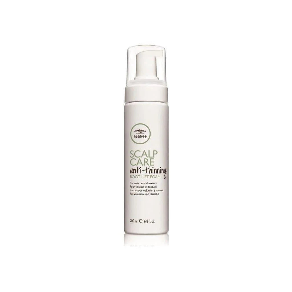 Paul Mitchell Tea Tree Scalp Care Anti-Thinning Root Lift Foam 200ml - White Bottle