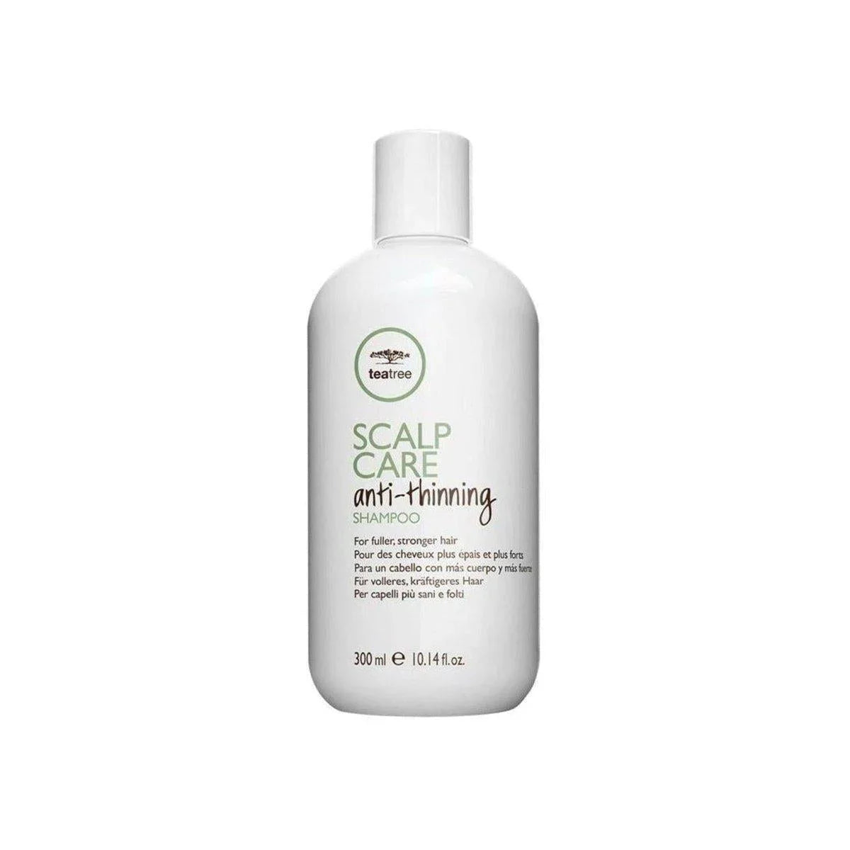 Paul Mitchell Tea Tree Scalp Care Anti-Thinning Shampoo 300ml White Bottle
