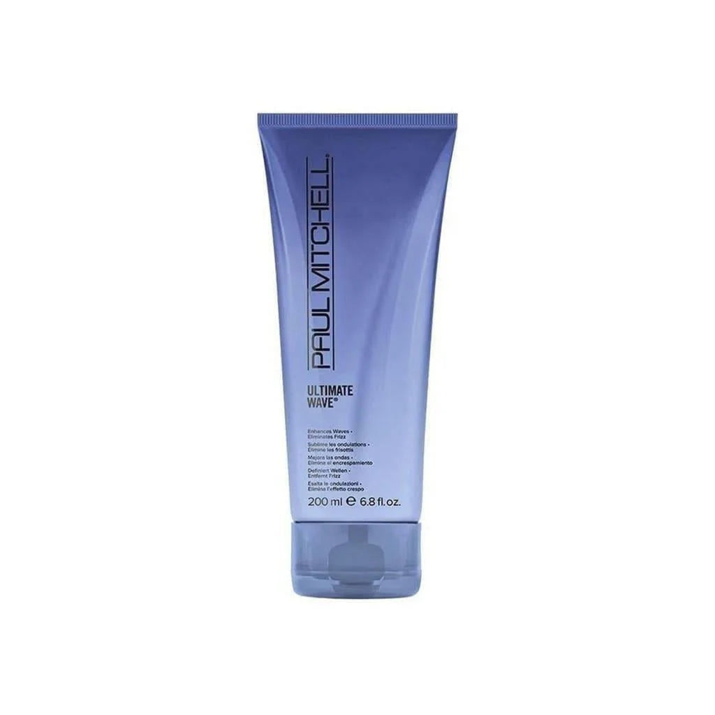 Purple tube of Paul Mitchell Ultimate Wave 150ml for beachy texture hair styling