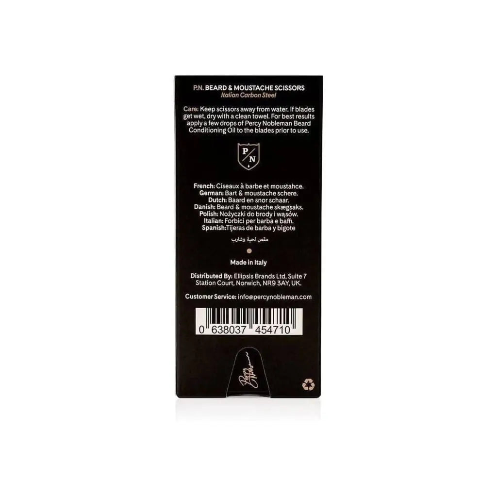 Percy Nobleman Beard & Moustache Scissors - Shampoo