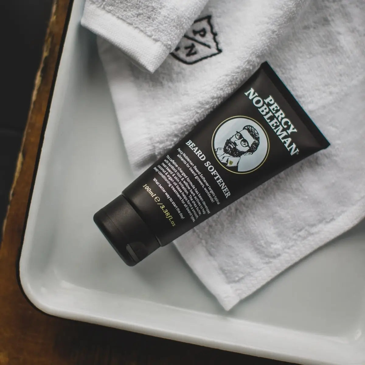 Percy Nobleman Beard Softener: Soft, Manageable Beard | Men's Grooming, Beard Care, Moisturizing, and Skincare Essentials