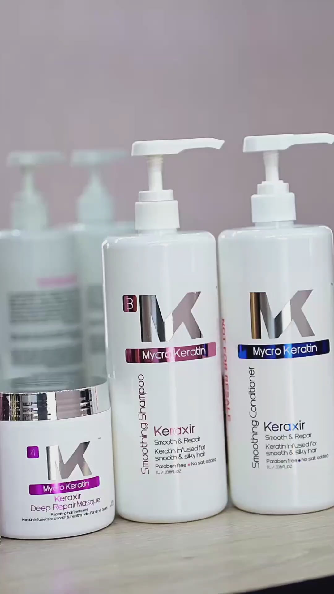Mycro Keratin Keraxir Smoothing Shampoo 250ml