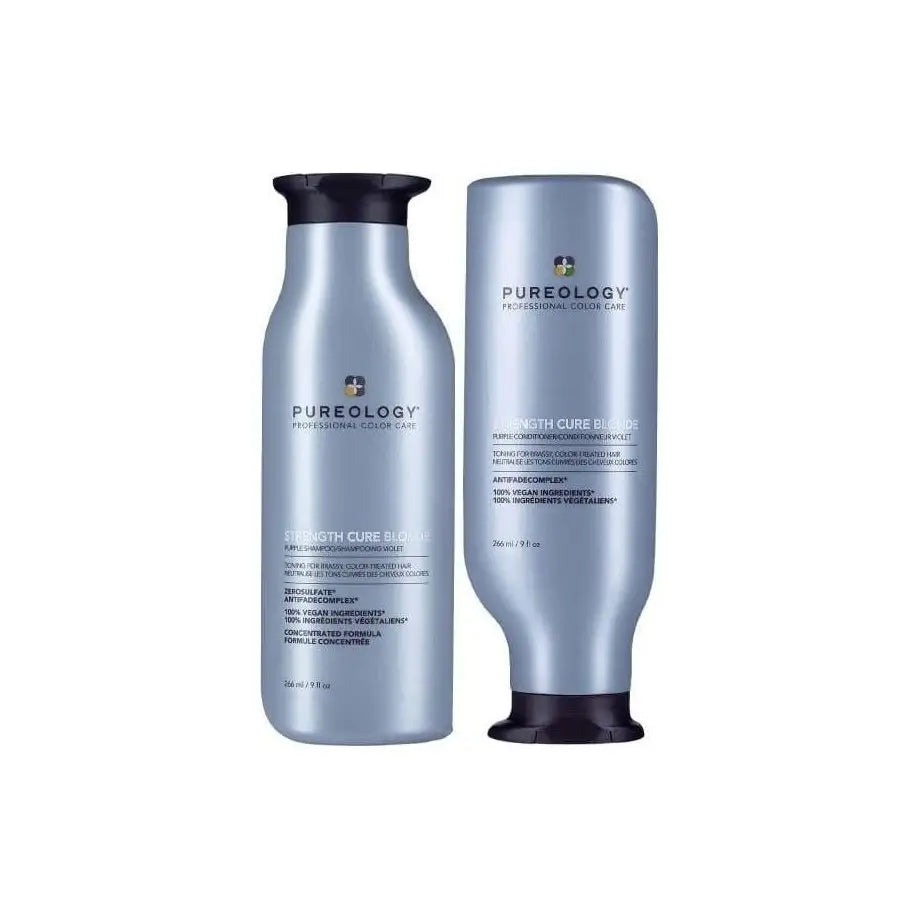 Pureology Strength Cure Best Blonde Bundle conditioner and shampoo for vibrant, strong hair