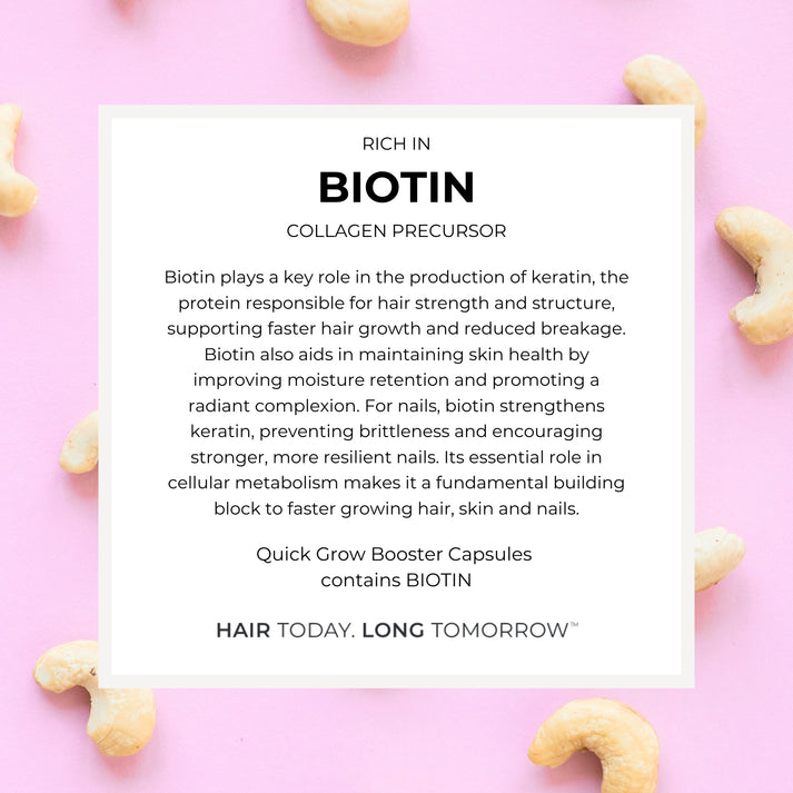 Quick Grow Amino Capsules for Women (60 Capsules) nourish hair for vibrant growth and strength. Ideal for healthy hair!