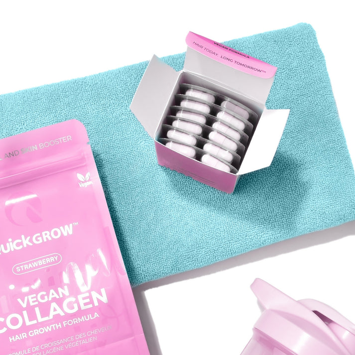 Quick Grow Amino Capsules for Women - Hair Growth Supplement 60 Capsules