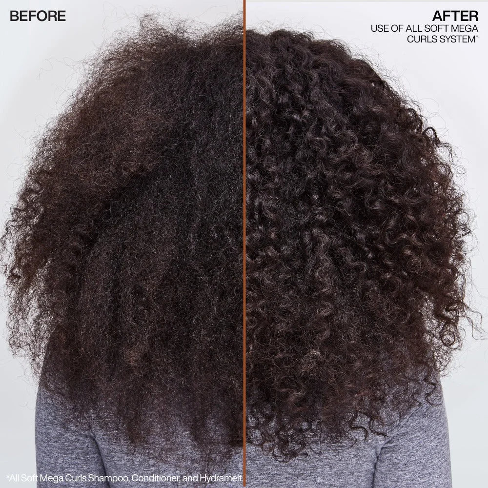 Redken All Soft Mega Curls Before & After: See Defined Curls Transformation!