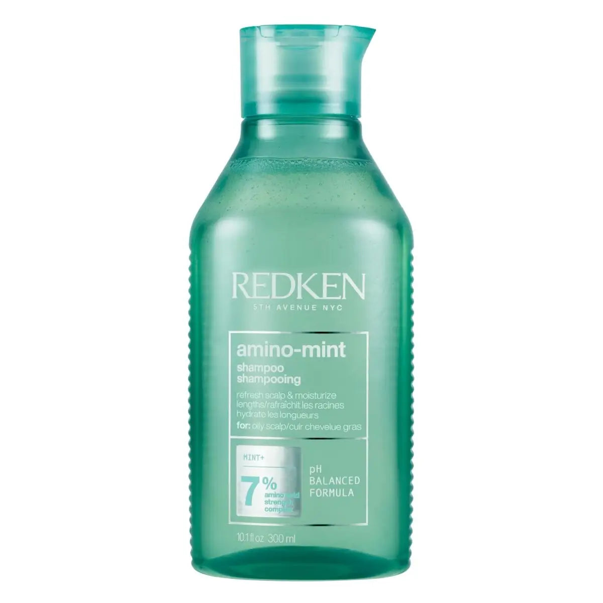 Redken Amino-Mint Cooling Shampoo for Oily Scalp | Refreshing Mint Shampoo for Oily Hair | Redken Shampoo
