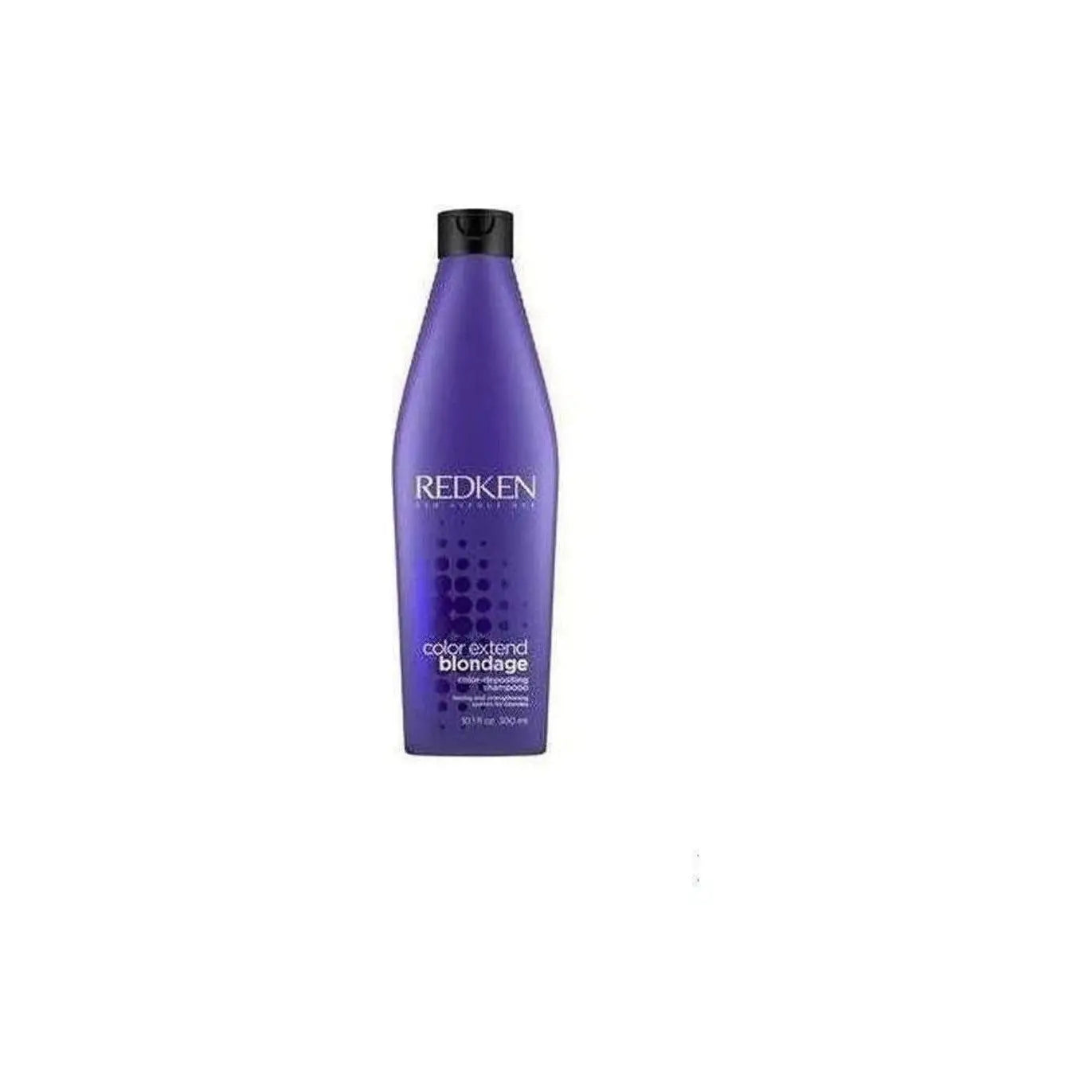 Purple bottle of Redken Color Extend Blondage color depositing shampoo - 300ml