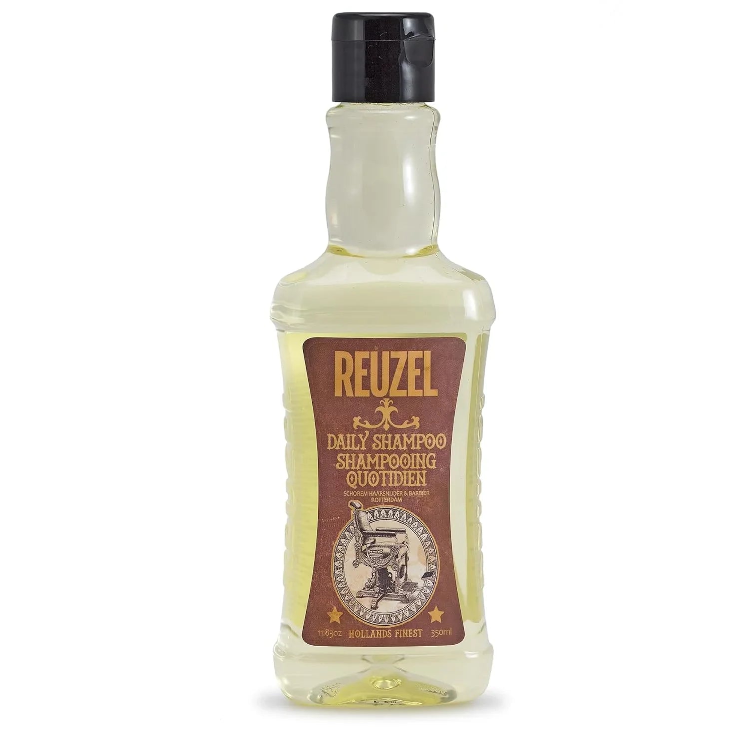 Reuzel Daily Shampoo - Cleanses Hair And Scalp - Ideal For All Hair Types And Frequent Use - Balanced For Excellent Degreasing And Cleansing Without Over Drying - With T4 Tonic Blend