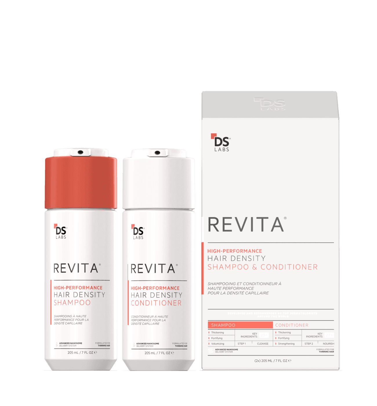 Revita Hair Density Shampoo & Conditioner Kit | Thickening & Strengthening for Thinning Hair
