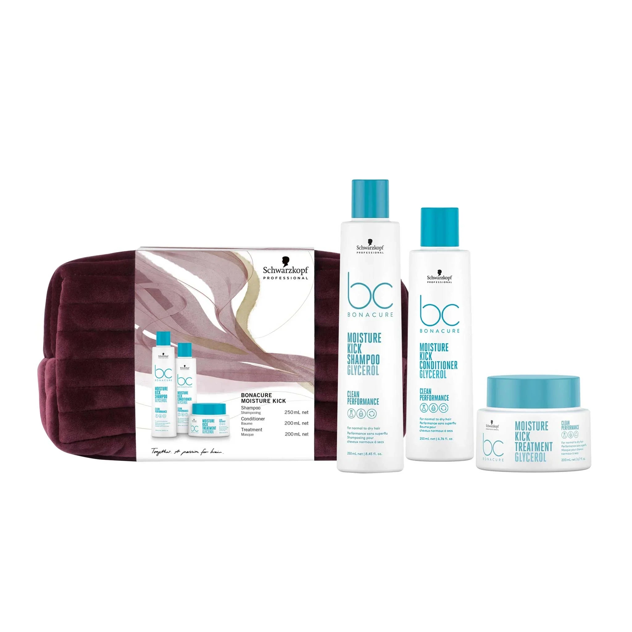 Schwarzkopf BC Moisture Kick Gift Set - Hair Care for Hydration and Shine - Shop Now!