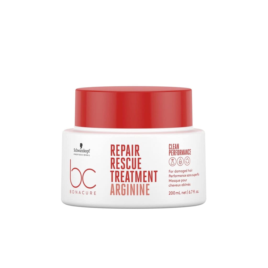 Schwarzkopf BC Repair Rescue Hair Treatment with Arginine 200ml jar with red cap
