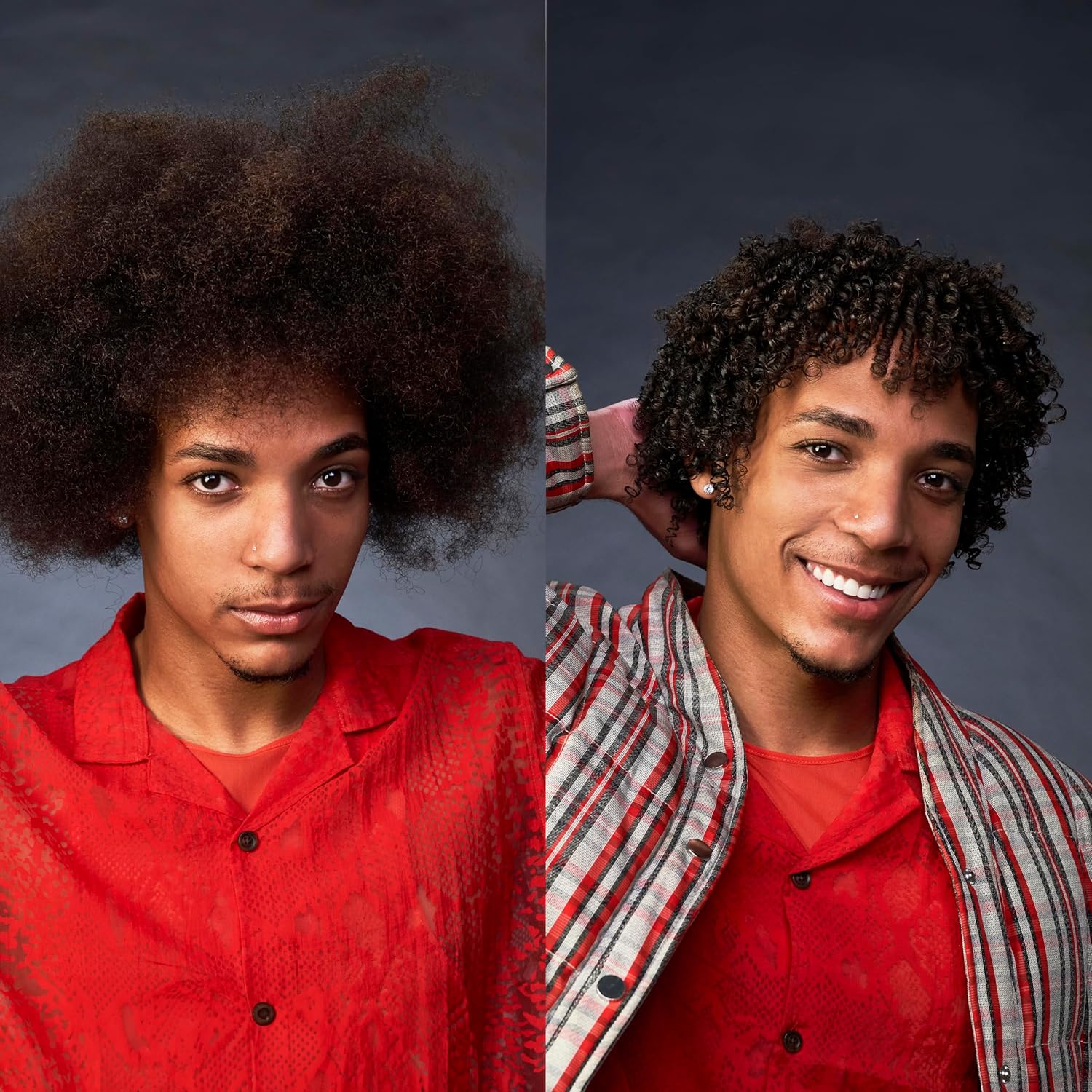 Schwarzkopf OSiS+ Curl Cream: Before & After - Natural, Defined Curls, Frizz Control, Curly Hair Transformation.