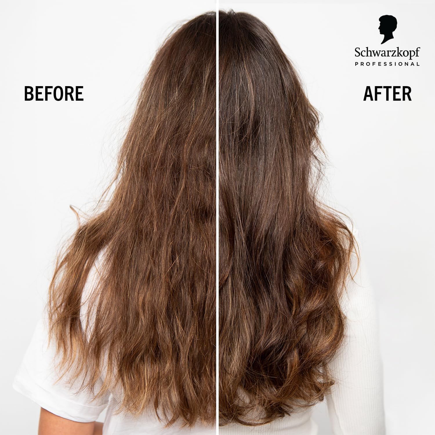 Schwarzkopf Moisture Kick Treatment: Before & After. Transform dry hair to shiny, moisturized hair with Schwarzkopf Professional!