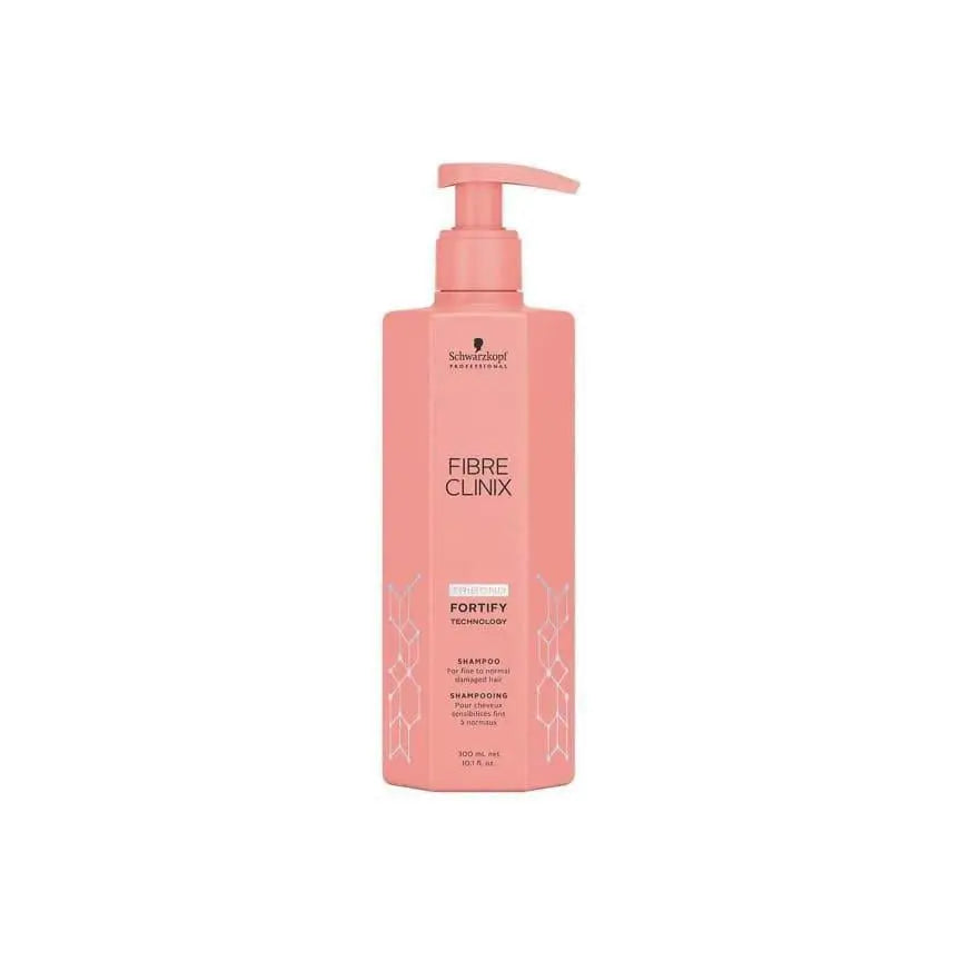 Schwarzkopf Fibre Clinix Fortify Shampoo: Strengthens & Repairs Damaged Hair - 300ml