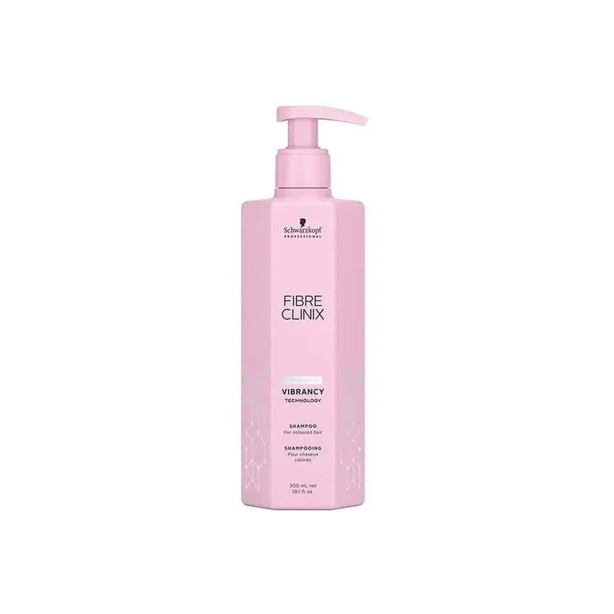 Schwarzkopf Fibre Clinix Vibrancy Shampoo 300ml | Color-Treated Hair | Color Protection, Shine