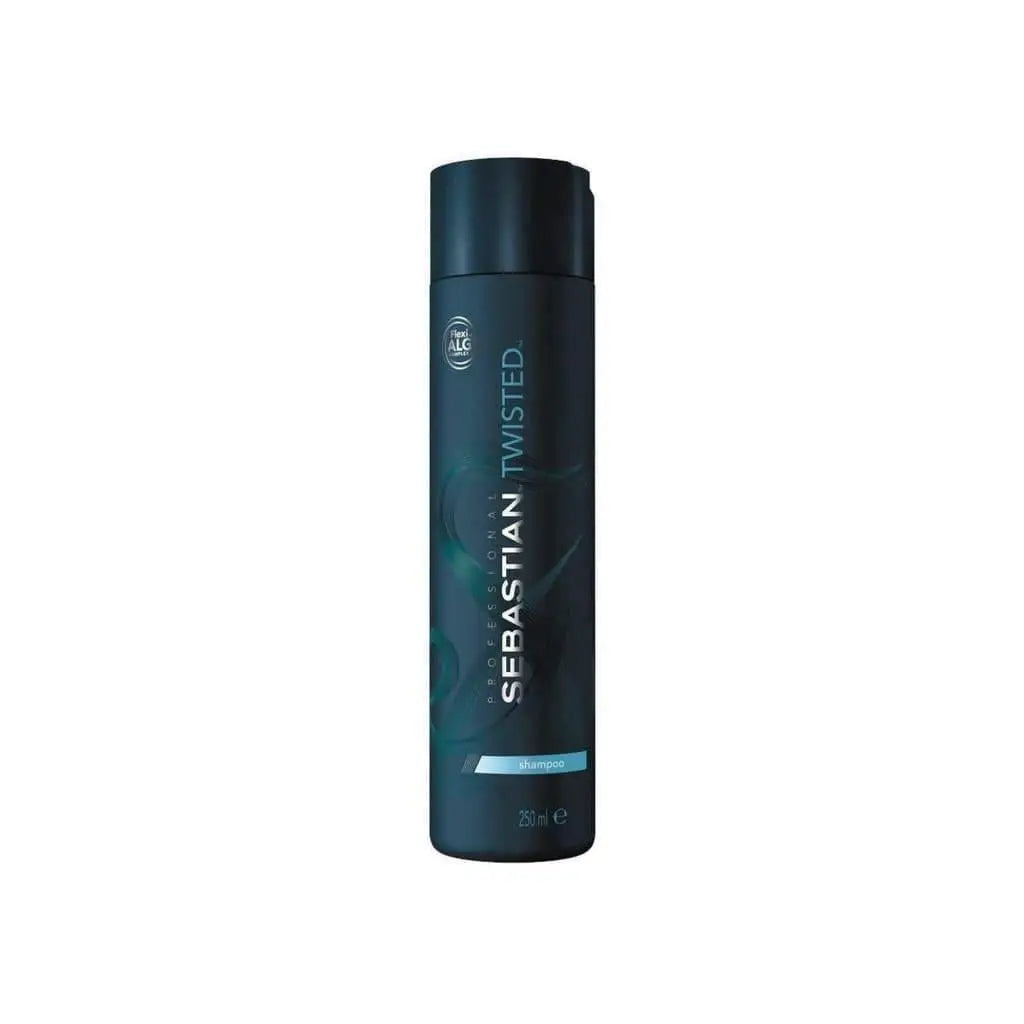 Sebastian Professional Curl Shampoo - 250ml with Flexi Alg™ Complex in dark blue-green packaging