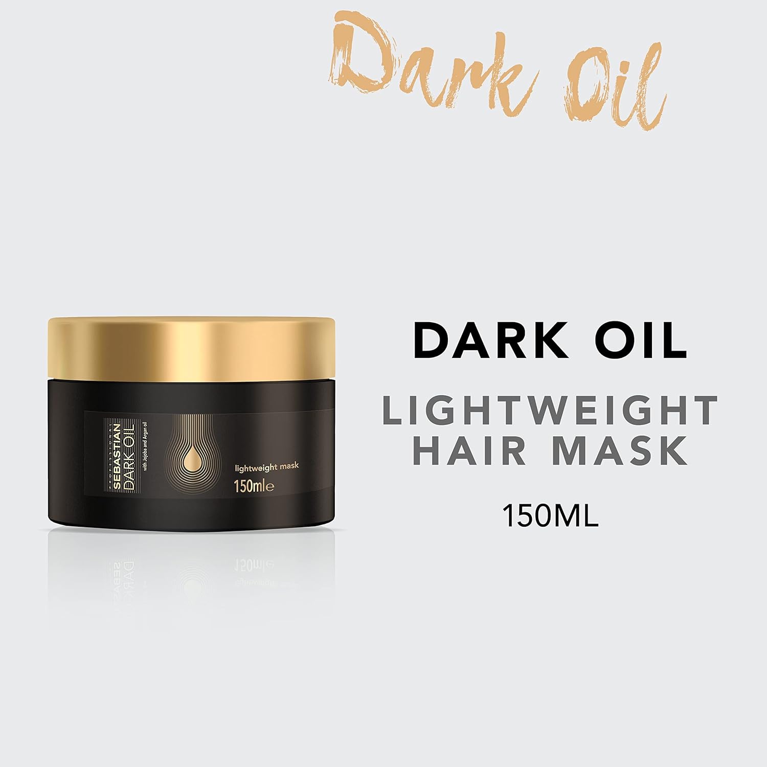 Sebastian Professional Dark Oil Mask - Lightweight Hair Treatment 150ml