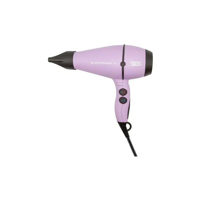 Silver Bullet Supernova Violet Hair Dryer - 2400W Professional Styling Tool
