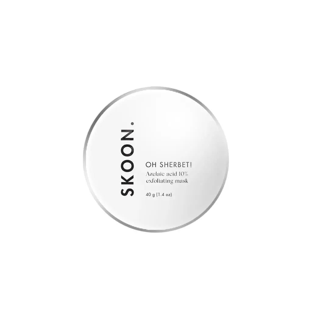 SKOON. OH SHERBET! Azelaic Acid Exfoliating Mask 40g - Shop SKOON. skincare for smooth, radiant skin!