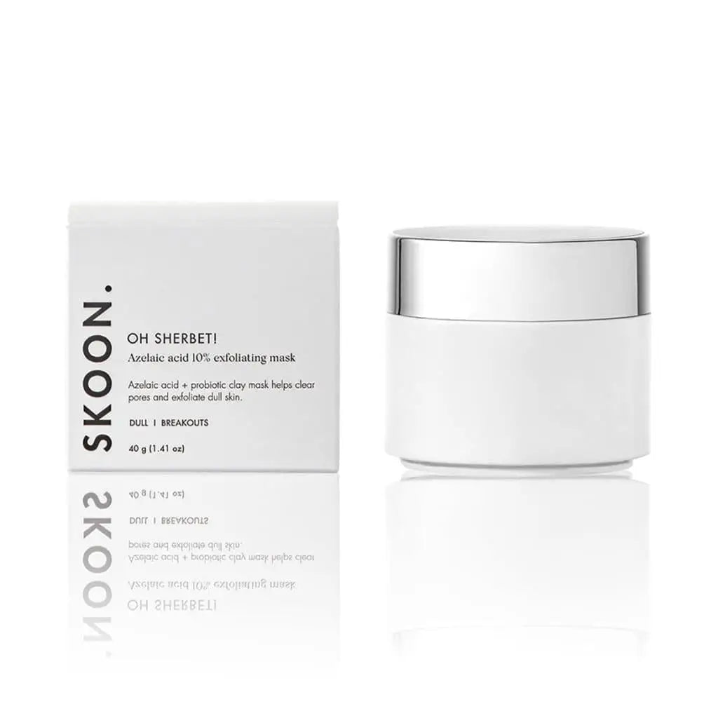 SKOON. OH SHERBET! Exfoliating Mask: Azelaic Acid, Skincare, Beauty Product