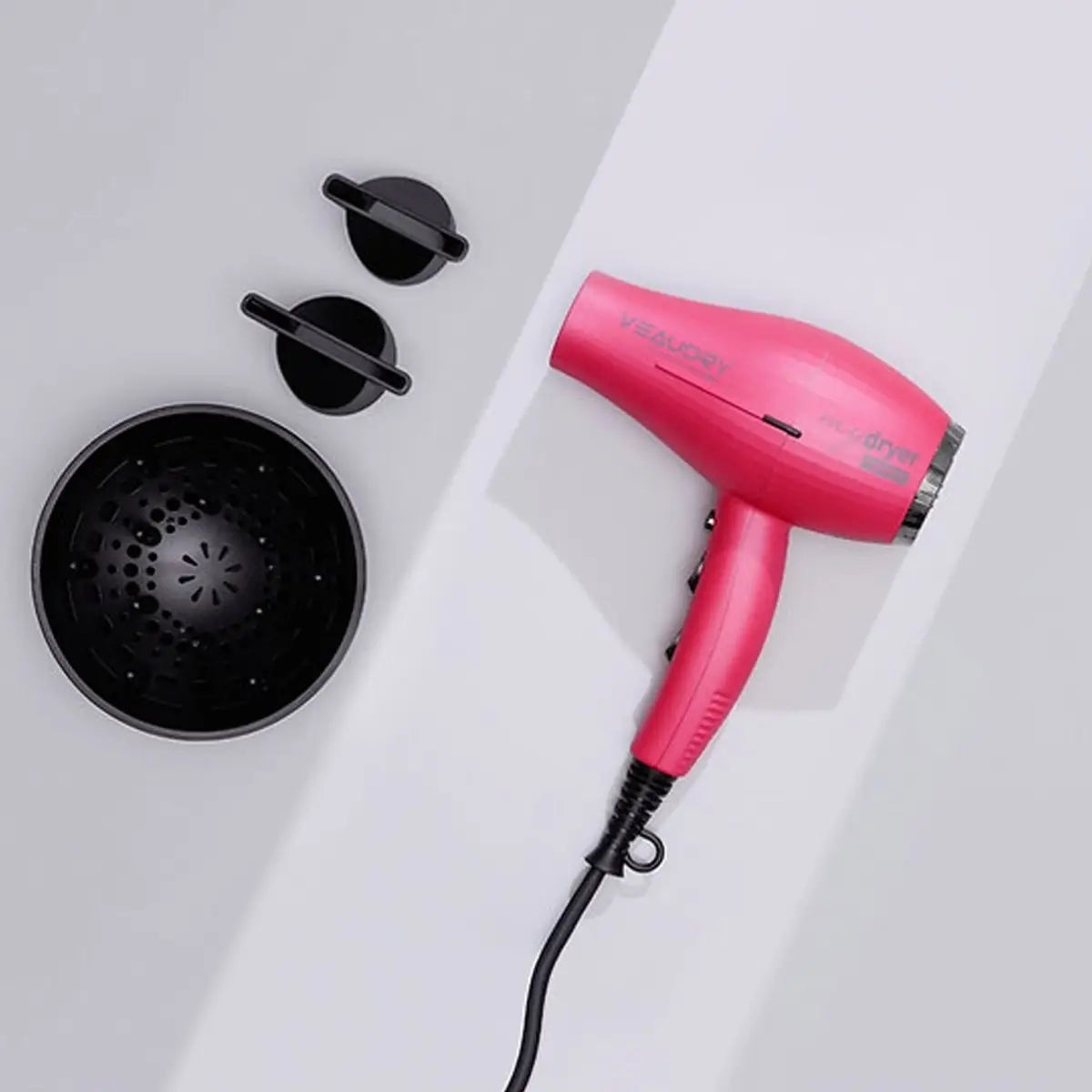 Veaudry Pink Hair Dryer: MyDryer Compact Pro - Salon Quality, Portable. Shop Now!