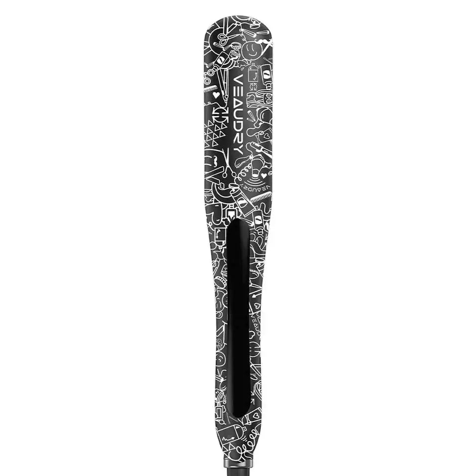 Veaudry MyStyler Colossal FreeStyle Limited Edition Hair Straightener - Black & White Pattern